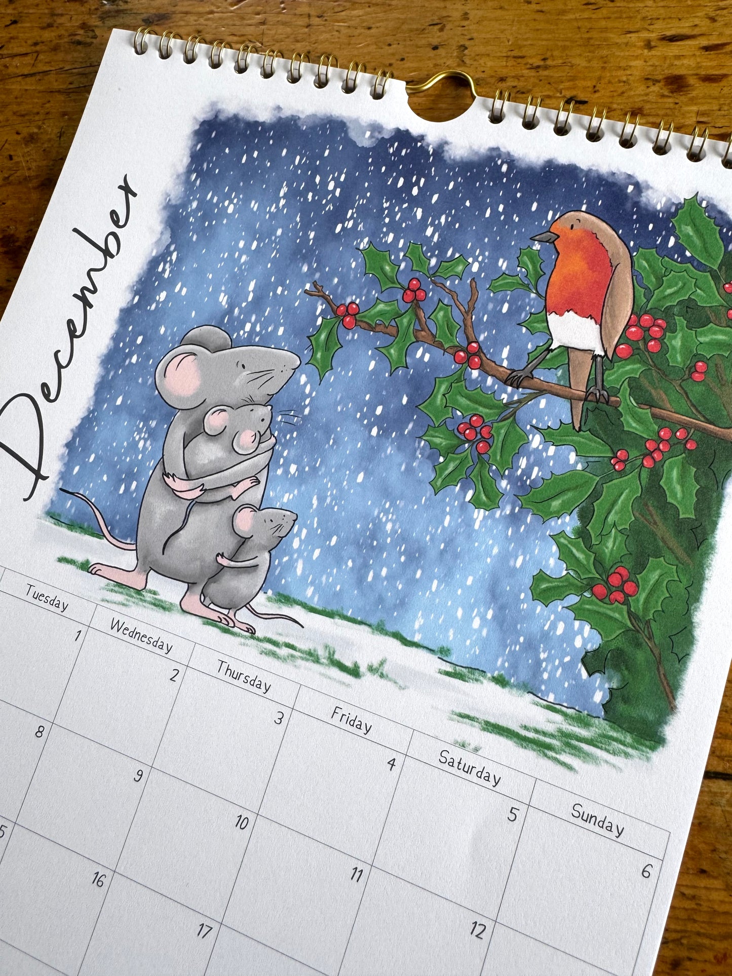 2026 A4 Calendar