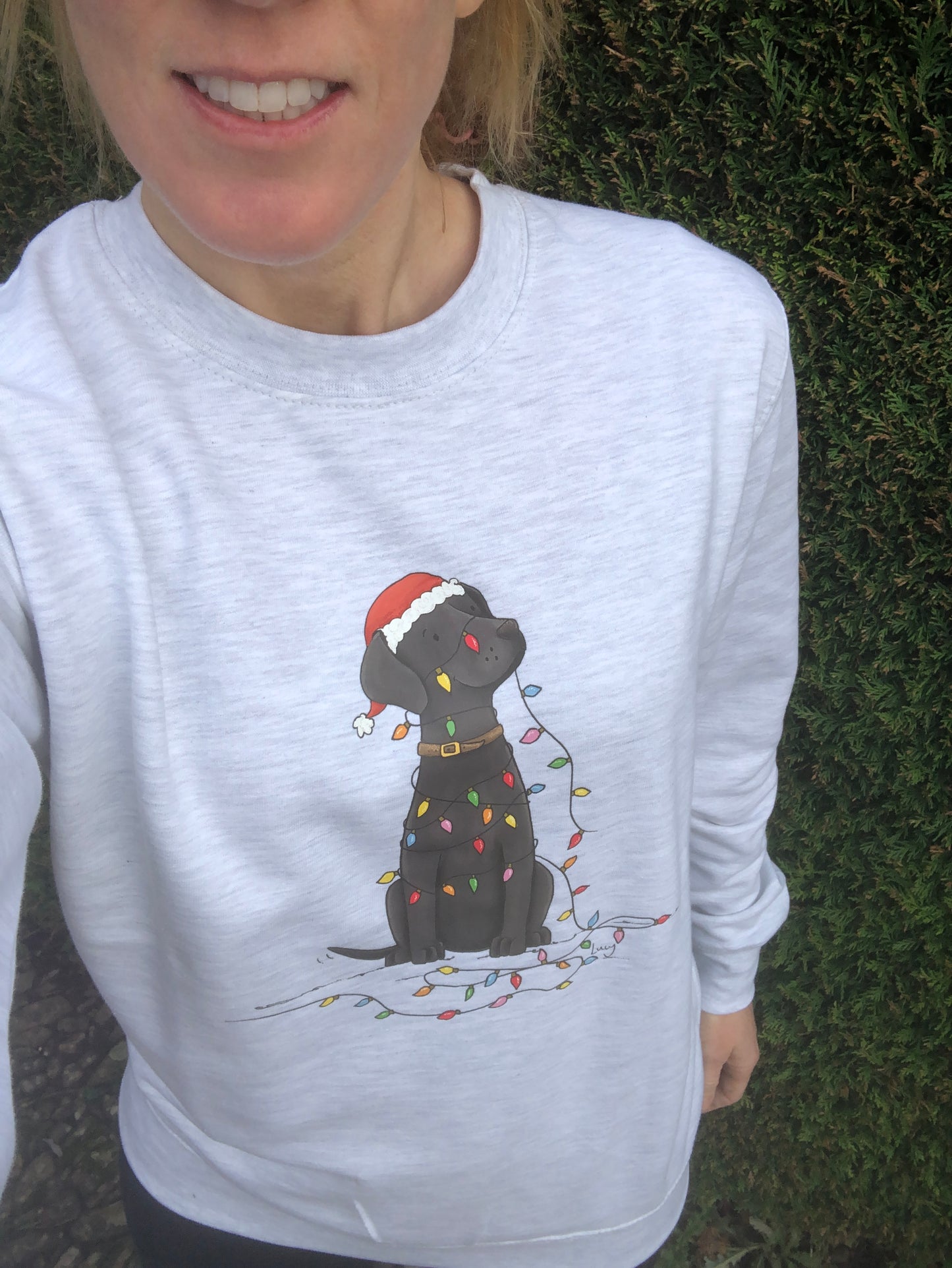 Black Labrador Christmas Jumper