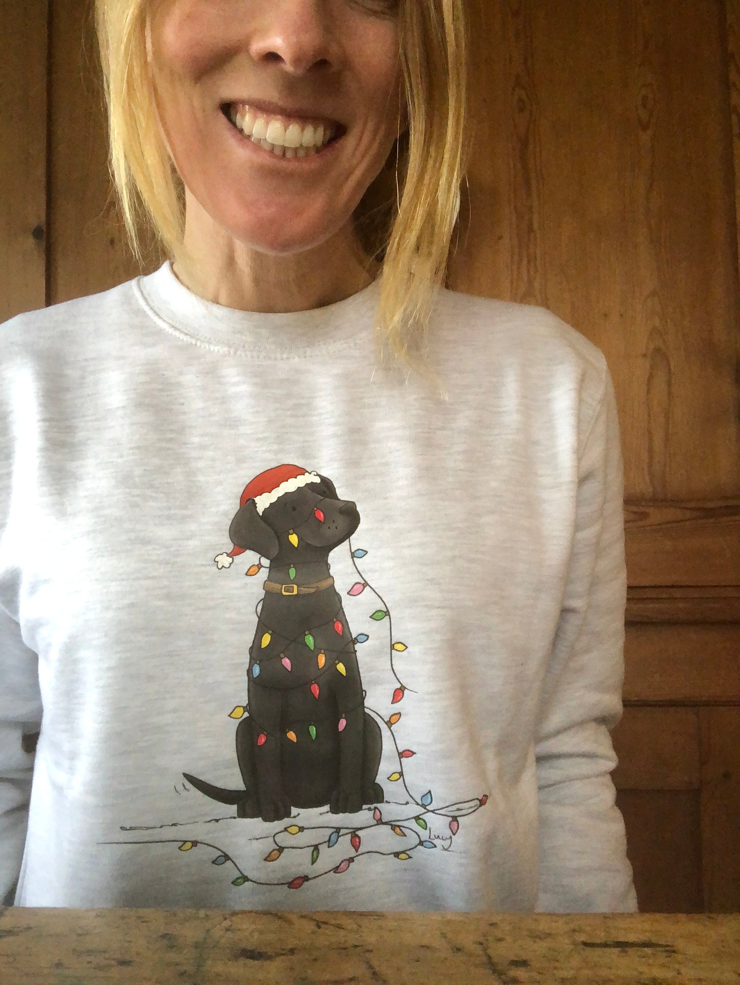 Black Labrador Christmas Jumper