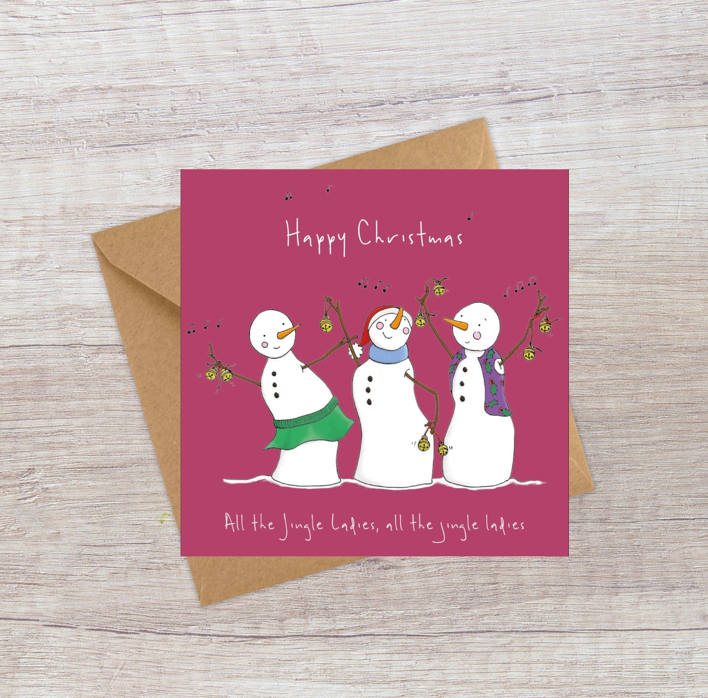 All the Jingle Ladies Christmas card