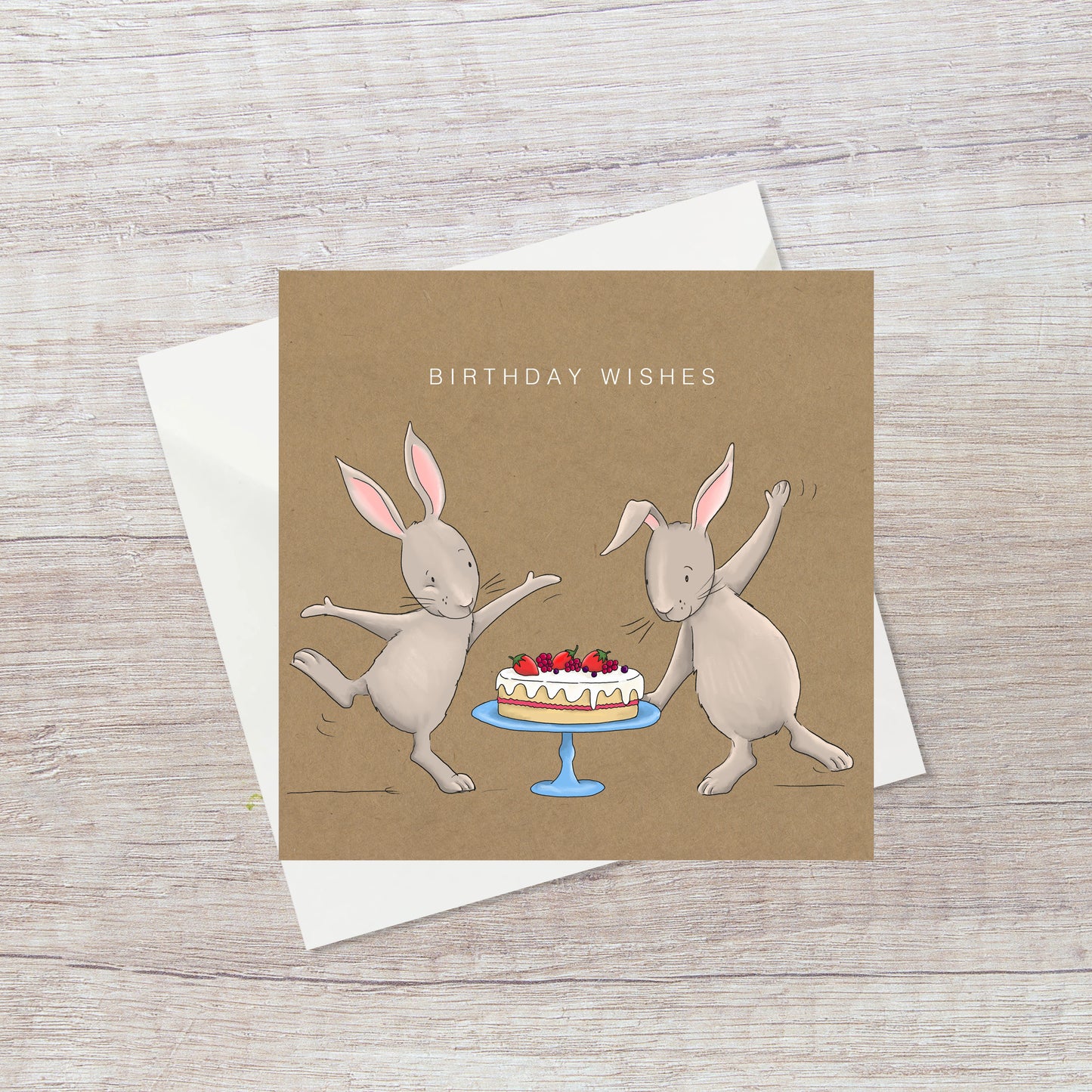 Happy Bunnies Birthday Card