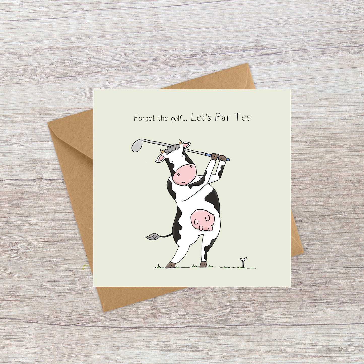 Par Tee Golfing Card
