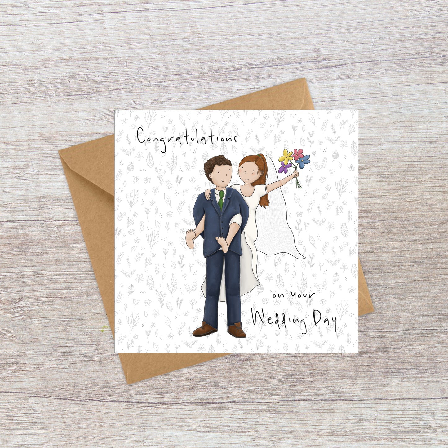 Congratulations - Wedding Card