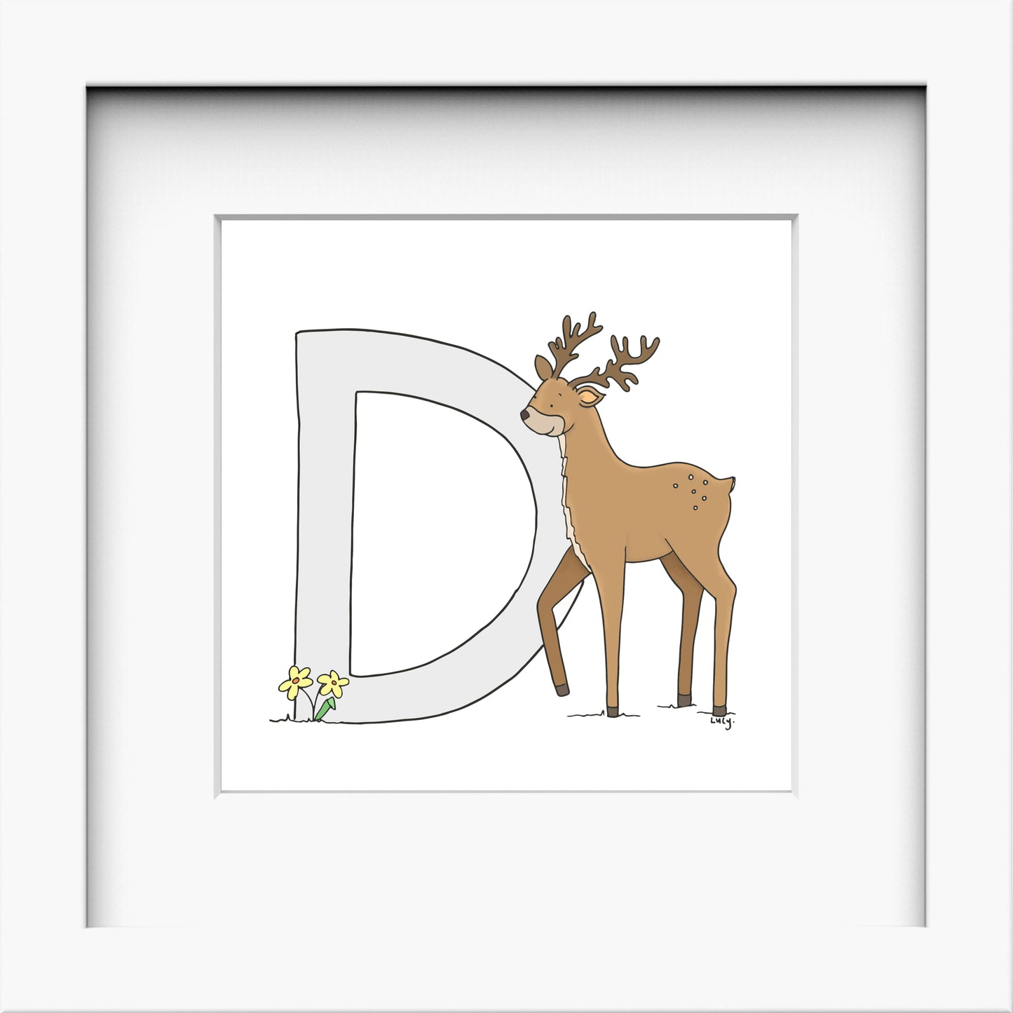 Letter D