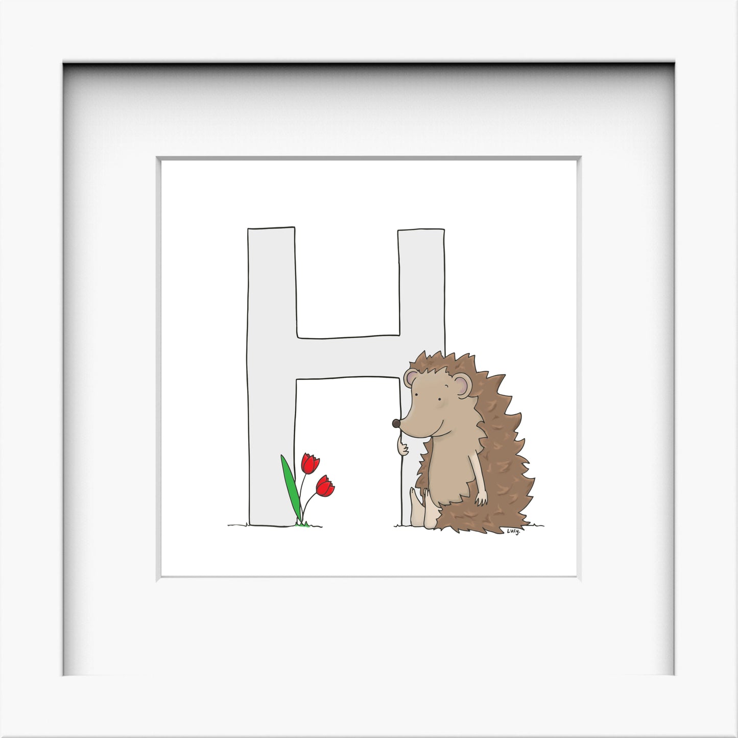 Letter H