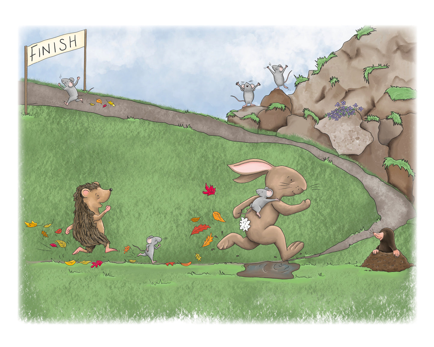 Woodland Running