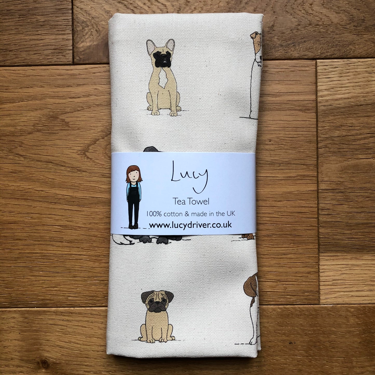 Dog Tea Towel