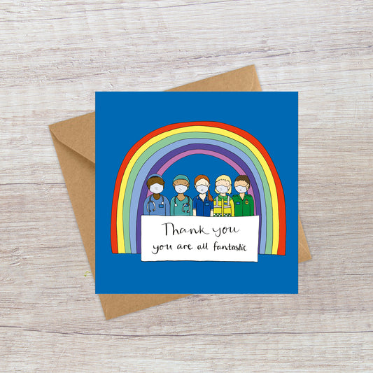NHS Thank you card