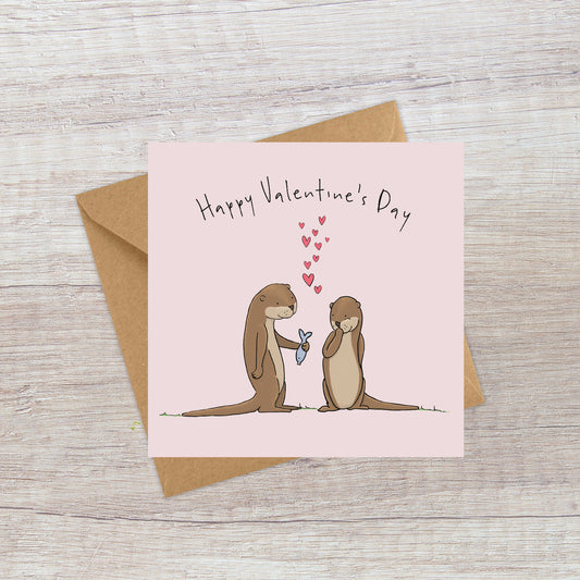 Valentine's Otters