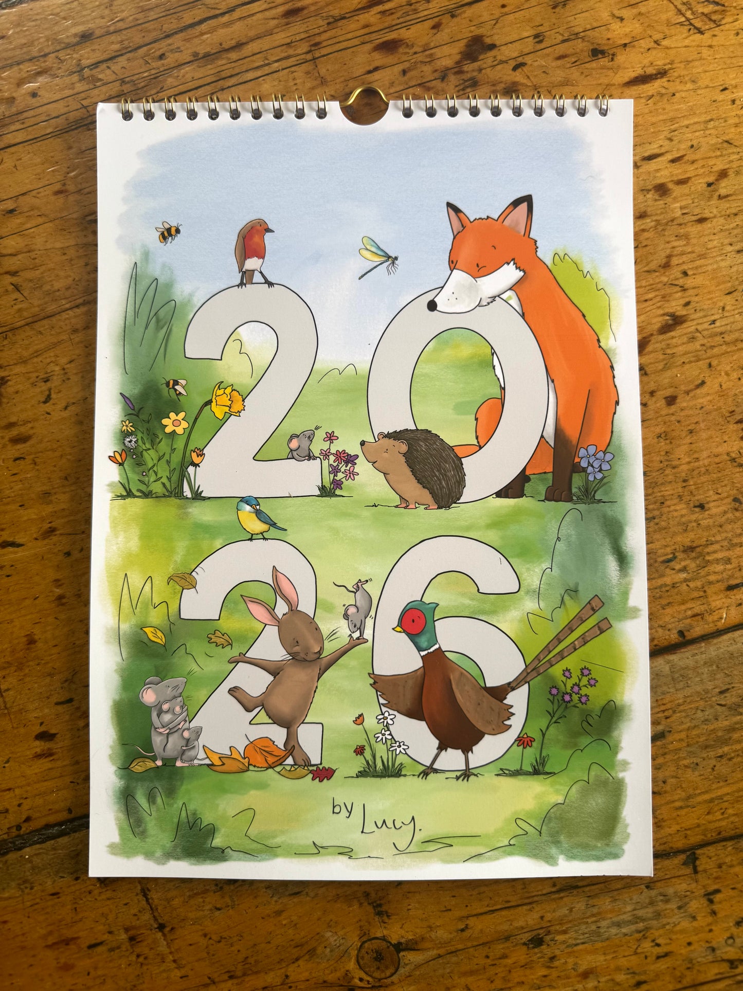 2026 A4 Calendar