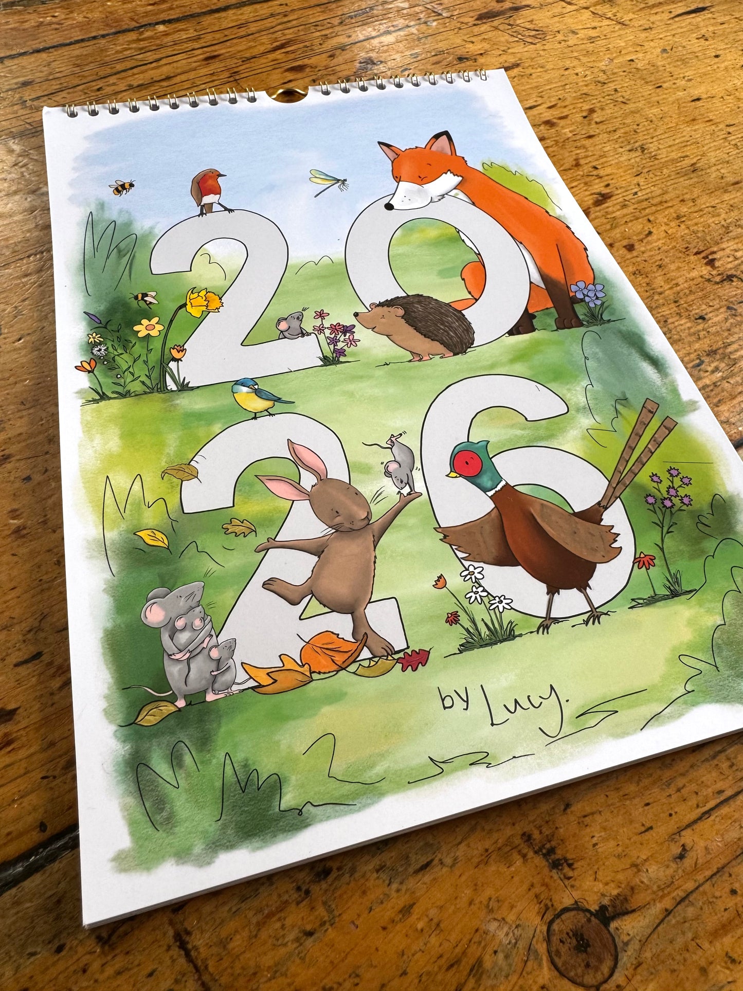 2026 A4 Calendar