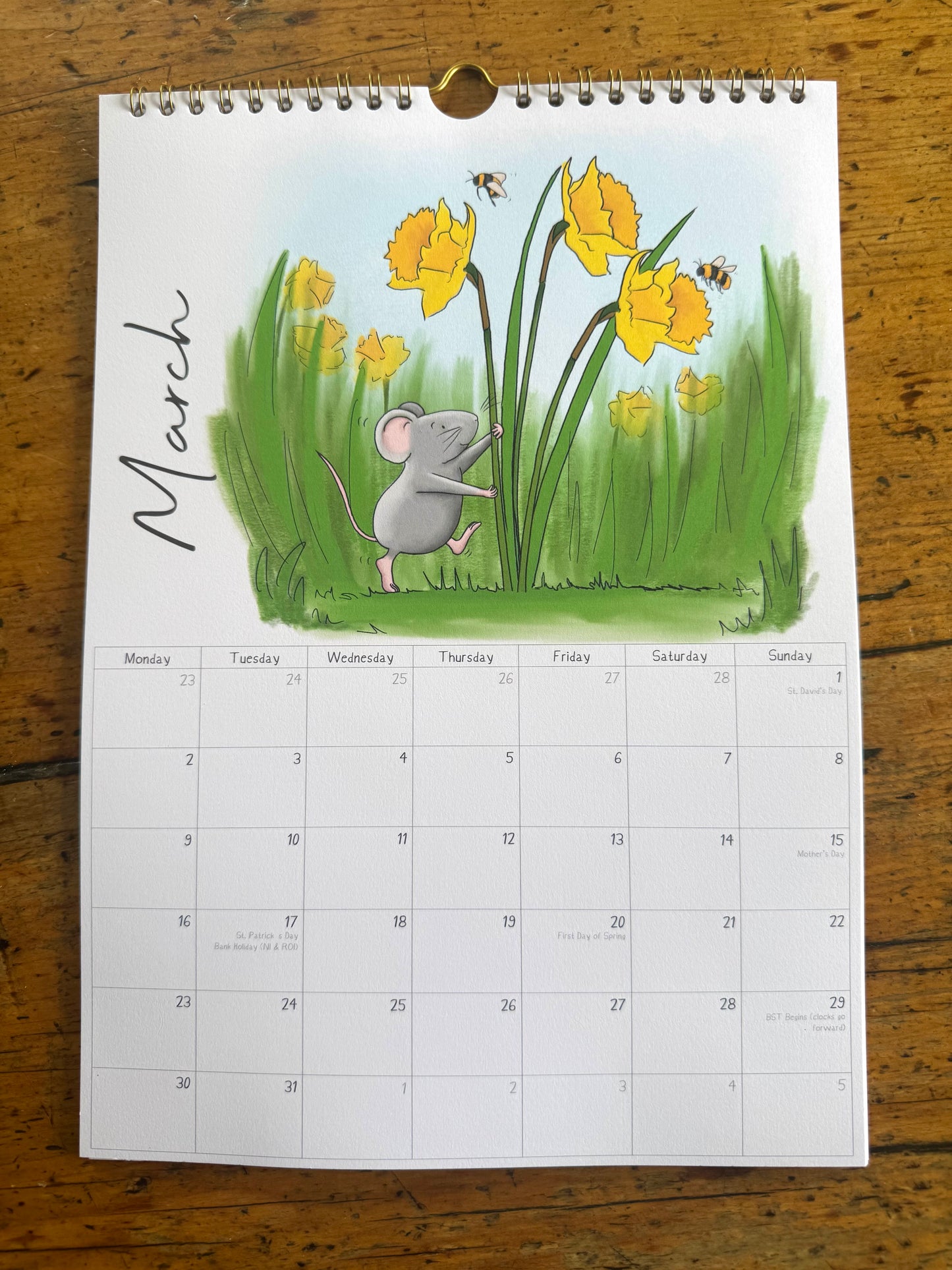 2026 A4 Calendar