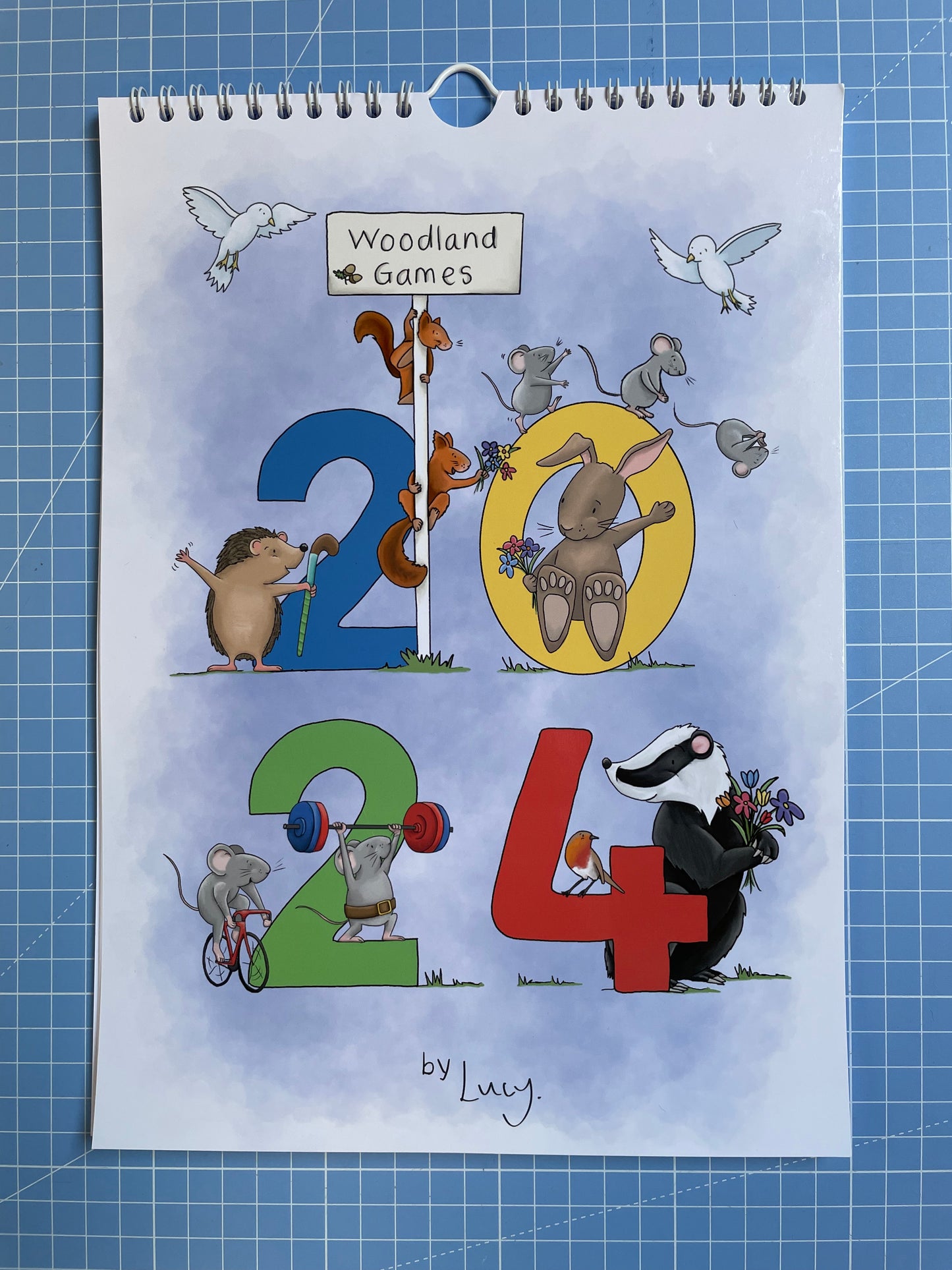 2024 A4 Calendar