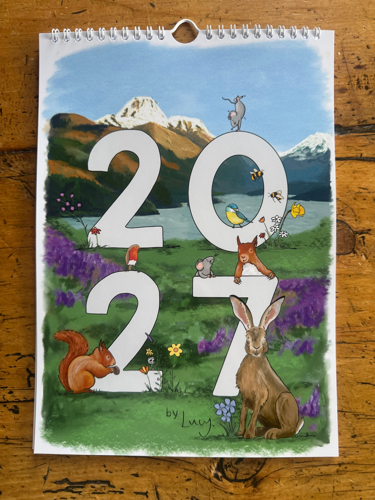 2027 A4 Calendar