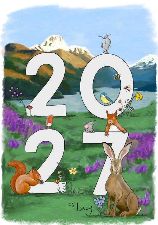 2027 A4 Calendar