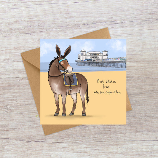 Donkey and Weston-Super-Mare Pier