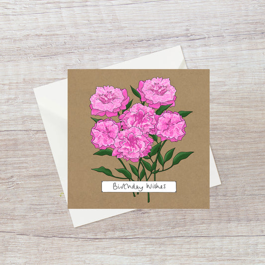 Floral birthday Peonies