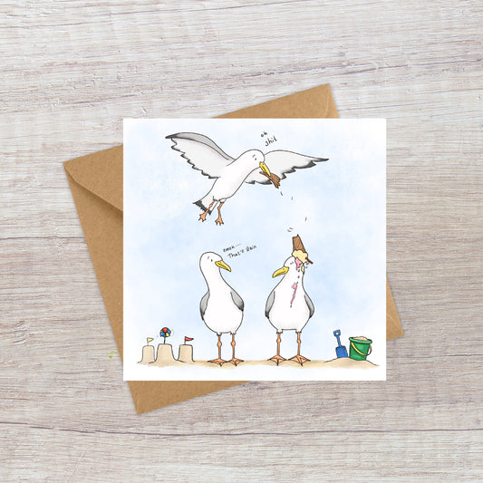 Naughty seagulls